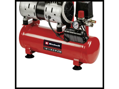 EINHELL Flüsterkompressor TE-AC 6 Silent 550W, 6l-Tank; ölfrei, 110l/min, inkl. Manometer & Schnellkupplung