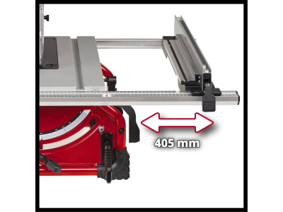 EINHELL Tischkreissäge TE-TS 254 T  2.000 Watt, Parallelanschlag mit Exzenterklemmung & Winkelanschlag (+/-60°)