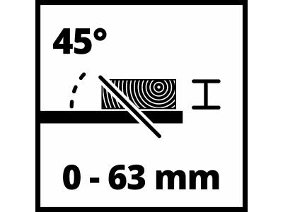 EINHELL Tischkreissäge TE-TS 254 T  2.000 Watt, Parallelanschlag mit Exzenterklemmung & Winkelanschlag (+/-60°)