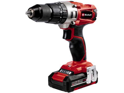 EINHELL Power X-Change 2-Gang-Akku-Schlagbohrschrauber TE-CD 18/2 Li-i +64 inkl. 2 Akkus (2x2,0Ah)+64-teiliges Zubehör-Set EINHELL Power X-Change 2-Gang-Akku-Schlagbohrschrauber TE-CD 18/2 Li-i +64 inkl. 2 Akkus (2x2,0Ah)+64-teiliges Zubehör-Set