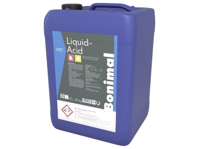 Bonimal VET LiquidAcid organischen Säure zur Ansäuerung des Tränkewassers und des Futters zur Verbesserung der Futterverwertung für Schweine und Geflügel flüssig Bonimal VET LiquidAcid organischen Säure zur Ansäuerung des Tränkewassers und des Futters zur Verbesserung der Futterverwertung für Schweine und Geflügel flüssig