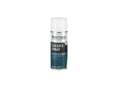 TECTROL COCKPITSPRAY 400 ml Spray für Armaturen, Cockpit, Innenraum, Kunststoff im Fahrzeug TECTROL COCKPITSPRAY 400 ml Spray für Armaturen, Cockpit, Innenraum, Kunststoff im Fahrzeug