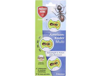 Protect Home FormineX Ameisen Köder Multi Ameisenfalle 3 St. Dose Protect Home FormineX Ameisen Köder Multi Ameisenfalle 3 St. Dose