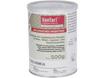 BIOFA XenTari 500 g Dose Insektizid gegen Kohlweißling, Kleiner Frostspanner & weitere Schadinsekten BIOFA XenTari 500 g Dose Insektizid gegen Kohlweißling, Kleiner Frostspanner & weitere Schadinsekten