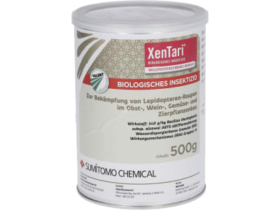 BIOFA XenTari 500 g Dose Insektizid gegen Kohlweißling, Kleiner Frostspanner & weitere Schadinsekten BIOFA XenTari 500 g Dose Insektizid gegen Kohlweißling, Kleiner Frostspanner & weitere Schadinsekten