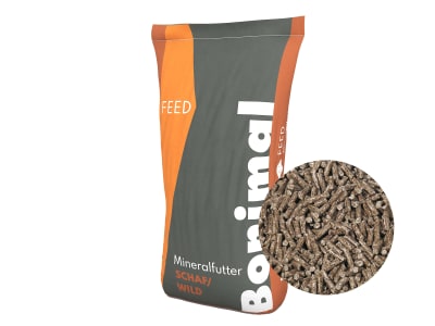 Bonimal FEED WM Wild Kristall Mineralfutter für Rehwild, Damwild, Rotwild Pellet 25 kg Sack