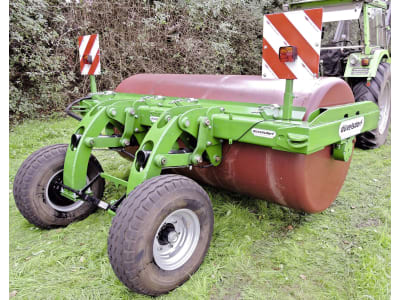 Düvelsdorf Wiesenwalze "Green Roller Classic" 2,70 m, mit Fahrwerk gebremst, Zugdeichsel, 30-17275