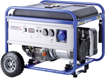 Endress® Benzin-Stromerzeuger "ESE 6000 BS" 30 l-Tank, Laufzeit bei 75 % Last 12 h, 240 210 Endress® Benzin-Stromerzeuger "ESE 6000 BS" 30 l-Tank, Laufzeit bei 75 % Last 12 h, 240 210