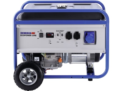 Endress® Benzin-Stromerzeuger "ESE 6000 BS" 30 l-Tank, Laufzeit bei 75 % Last 12 h, 240 210 Endress® Benzin-Stromerzeuger "ESE 6000 BS" 30 l-Tank, Laufzeit bei 75 % Last 12 h, 240 210
