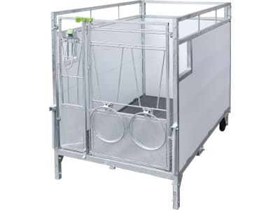 KERBL Kälberbox mit schwenkbarem Boden B x H x T innen 103 x 118,5 x 163 cm, 14616 KERBL Kälberbox mit schwenkbarem Boden B x H x T innen 103 x 118,5 x 163 cm, 14616