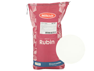 Milkivit Rubin Milchaustauscher mit 50% Magermilchpulver und hohen Energiegehalt 25 kg Sack