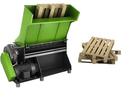 Heizohack® Palettenhacker "SPE-1300" für bis zu 30 Paletten pro Stunde, Heizohack® Palettenhacker "SPE-1300" für bis zu 30 Paletten pro Stunde,