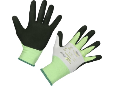 Keron Handschuh "Thinkgreen Allround", 100 % Recycling-Polyester-Feinstrick (13 Gauge), Latexschaumbeschichtung