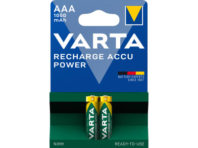 VARTA Recharge ACCU Power AAA 1000 mAh  