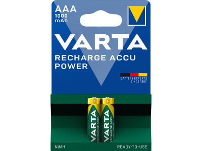 VARTA Recharge ACCU Power AAA 1000 mAh VARTA Recharge ACCU Power AAA 1000 mAh