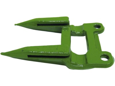 Rasspe Doppelfinger "S4" für Schumacher Mähsystem Easy Cut II, John Deere: Serie 200E, 925, 930, 935, 1032, 1042