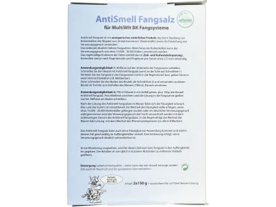 Fangsalz "AntiSmell" 2 x 150 g, für Borkenkäferfalle "MultiWit BK" Fangsalz "AntiSmell" 2 x 150 g, für Borkenkäferfalle "MultiWit BK"