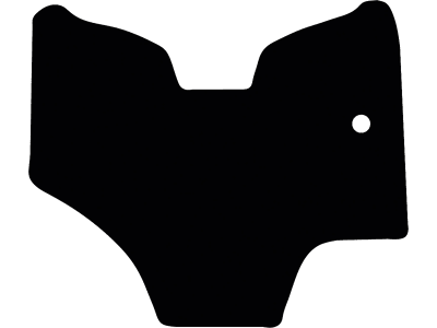 Fußmatte Gummi schwarz, für Deutz-Fahr Schmalspurtraktor Serie 5 DS TTV, ab Bj. 21 Fußmatte Gummi schwarz, für Deutz-Fahr Schmalspurtraktor Serie 5 DS TTV, ab Bj. 21