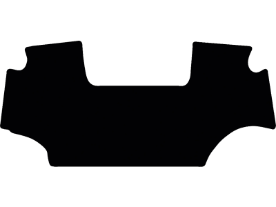 Fußmatte Velours schwarz, für John Deere Traktor Serie 6R, ab Bj. 16 Fußmatte Velours schwarz, für John Deere Traktor Serie 6R, ab Bj. 16