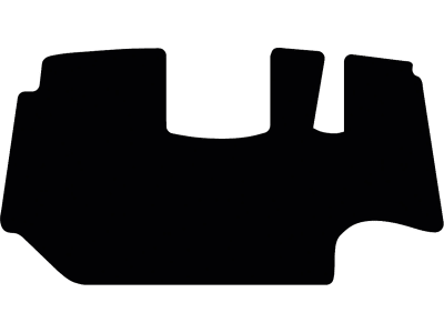 Fußmatte Velours schwarz, für Kubota Radlader R 090, ab Bj. 20 Fußmatte Velours schwarz, für Kubota Radlader R 090, ab Bj. 20