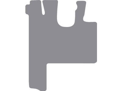 Fußmatte Gummi hellgrau, für Liebherr Teleskoplader T 41-7S Fußmatte Gummi hellgrau, für Liebherr Teleskoplader T 41-7S