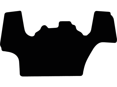 Fußmatte Velours schwarz, für Ford New Holland Traktor T 5, T 5 Electro Command; ab Bj. 03.16 Fußmatte Velours schwarz, für Ford New Holland Traktor T 5, T 5 Electro Command; ab Bj. 03.16