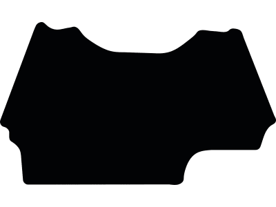 Fußmatte Velours schwarz, für Same Traktor Explorer II 90, Bj. 89 – 99 Fußmatte Velours schwarz, für Same Traktor Explorer II 90, Bj. 89 – 99