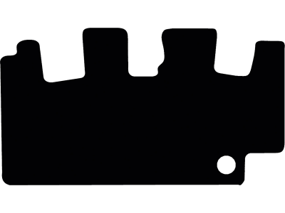 Fußmatte Velours schwarz, für Takeuchi Minibagger TB 228, TB 235, TB 250; bis Bj. 18 Fußmatte Velours schwarz, für Takeuchi Minibagger TB 228, TB 235, TB 250; bis Bj. 18