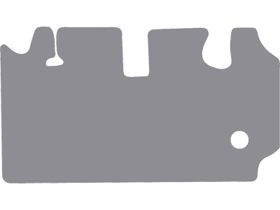 Fußmatte Gummi hellgrau, für Takeuchi Minibagger TB 250-2, ab Bj. 19 Fußmatte Gummi hellgrau, für Takeuchi Minibagger TB 250-2, ab Bj. 19