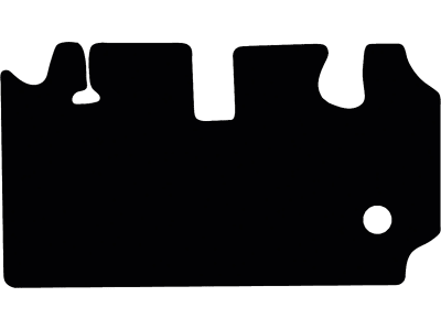Fußmatte Gummi schwarz, für Takeuchi Minibagger TB 250-2, ab Bj. 19 Fußmatte Gummi schwarz, für Takeuchi Minibagger TB 250-2, ab Bj. 19