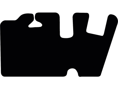 Fußmatte Velours schwarz, für Takeuchi Minibagger TB 225, ab Bj. 20 Fußmatte Velours schwarz, für Takeuchi Minibagger TB 225, ab Bj. 20