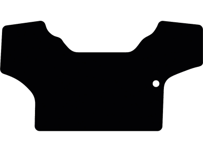 Fußmatte Velours schwarz, für Same Traktor Dorado Natural, ab Bj. 19 Fußmatte Velours schwarz, für Same Traktor Dorado Natural, ab Bj. 19