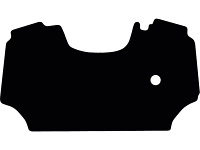 Fußmatte Velours schwarz, für Traktor Deutz-Fahr 5080 D, 5090 D, 5090.4 D, 50100.4 D, ohne Differential Sperrpedal Fußmatte Velours schwarz, für Traktor Deutz-Fahr 5080 D, 5090 D, 5090.4 D, 50100.4 D, ohne Differential Sperrpedal