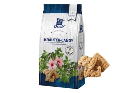 DERBY® Kräuter-Candy melassefreie Pferdeleckerlis mit Kräutern 3 kg Sack