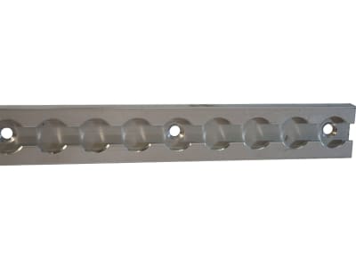 TRAILER POOL Airlineschiene aufgesetzt, quadratisch, 2.000/3.000 x 34 x 9,6 mm, Aluminium, für Ladungssicherung PKW-Anhänger, LKW, Wohnmobil TRAILER POOL Airlineschiene aufgesetzt, quadratisch, 2.000/3.000 x 34 x 9,6 mm, Aluminium, für Ladungssicherung PKW-Anhänger, LKW, Wohnmobil