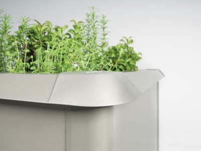 Biohort Schneckenschutz für Hochbeet 2x1  209 x 110 cm quarz-grau; metallic  Schneckenabwehr