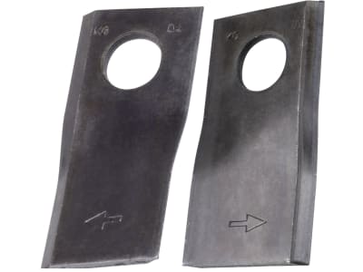 Kverneland Kreiselmäherklinge 94 x 48 x 3 mm, links/rechts, gedreht Kverneland Kreiselmäherklinge 94 x 48 x 3 mm, links/rechts, gedreht