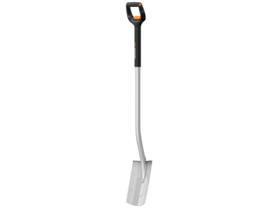 Fiskars Xact Telescopic Spaten rund   