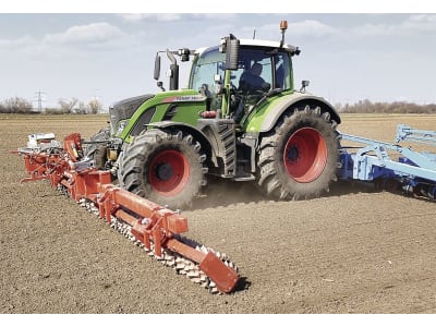 GÜTTLER® Ackerwalze "Mediana" klappbar, Dreipunktanbau Front Kat. 2 GÜTTLER® Ackerwalze "Mediana" klappbar, Dreipunktanbau Front Kat. 2
