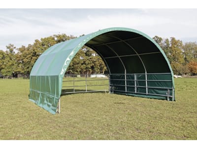 Growi® Weidezelt für Pferde B x H x T 6,0 x 3,57 x 6,0 m mit 3 Panels, 990405
