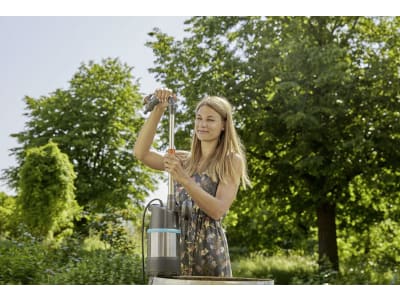 GARDENA Regenfasspumpe 4700/2 inox mit integriertem Filter 01764-61 günstig  online kaufen