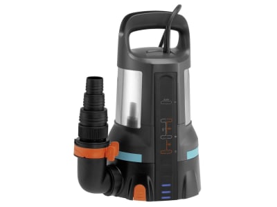 Gardena Klarwasser-Tauchpumpe  aquasensor, Fördermenge 17.000 l/h, Förderhöhe: 9 m, 09036-61 09036-61
