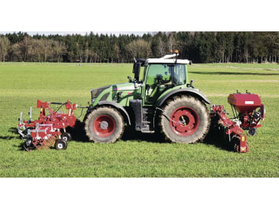 GÜTTLER® Wiesenstriegel "GreenMaster® 600 Front" Arbeitsbreite 6,00 m Dreipunktanbau