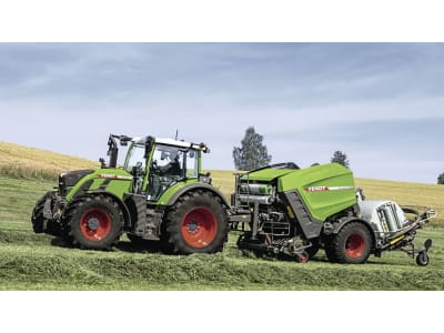 Fendt Rundballenpresse "Rotana 130 F Combi" feste Presskammer