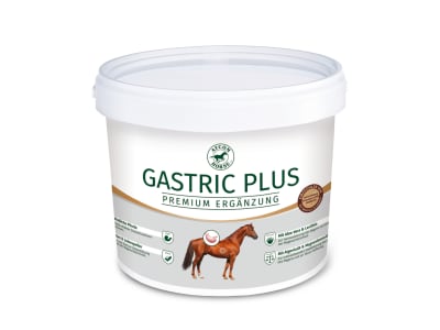 Atcom GASTRIC PLUS mit Nährstoffen zur Versorgung von Magenpferden 3 kg Eimer