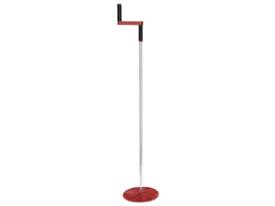 KERBL Netzaufroller Twist Butler für alle Netze bis 50 m Länge und 125 cm Höhe inkl. Bodennägel, 27940