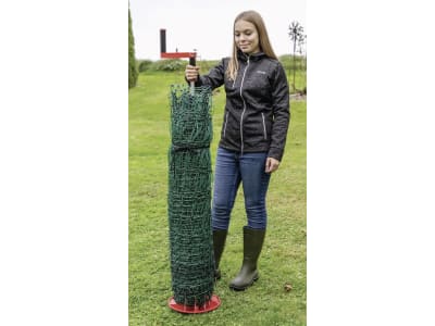 KERBL Netzaufroller Twist Butler für alle Netze bis 50 m Länge und 125 cm Höhe inkl. Bodennägel, 27940 KERBL Netzaufroller Twist Butler für alle Netze bis 50 m Länge und 125 cm Höhe inkl. Bodennägel, 27940
