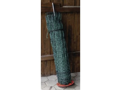 KERBL Netzaufroller Twist Butler für alle Netze bis 50 m Länge und 125 cm Höhe inkl. Bodennägel, 27940