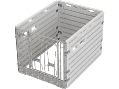 KERBL Kälberbox modular Einzelbucht freistehend L x B 1,60 x 1,15 m, 14626