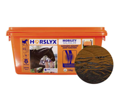 DERBY® Horslyx Mobility Leckmasse mit Wirkstoffen für die Gelenke von Pferden DERBY® Horslyx Mobility Leckmasse mit Wirkstoffen für die Gelenke von Pferden